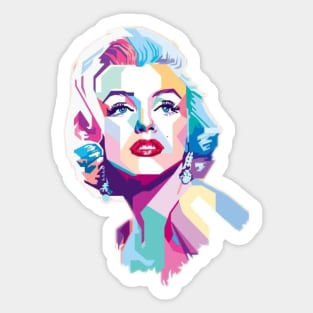 Marilyn Monroe Mosaic Art Sticker